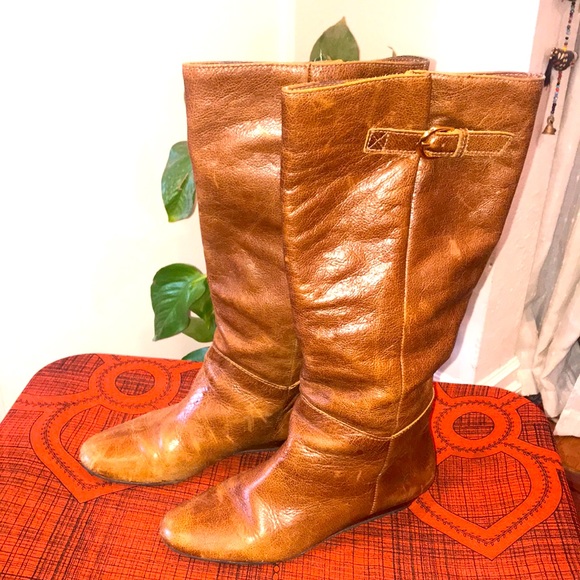 Steve Madden Shoes - Vintage Steve Madden Leather Boots